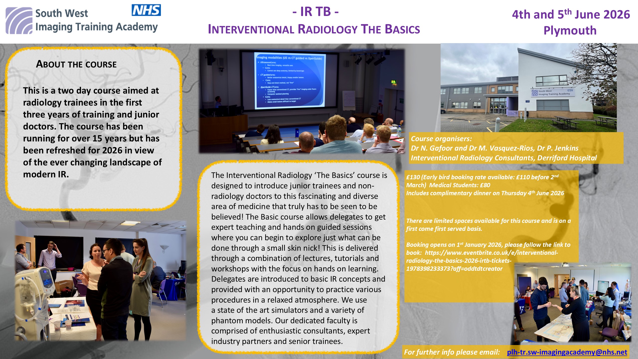 Sir Coding Course Interventional Radiology Interventional Radiology - The Basics - South West Imaging Training Academy
