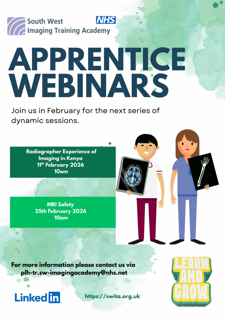 Apprentice webinar series poster